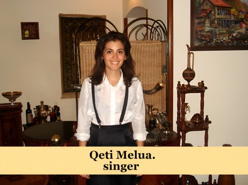 <p>Singer Qeti Melua</p>